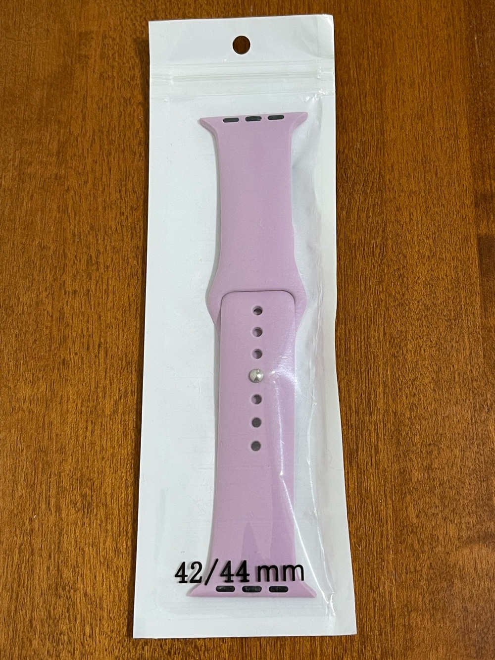 Lavender Silicone Replacement Strap Watch Band 42/44mm for Apple Watch NEW